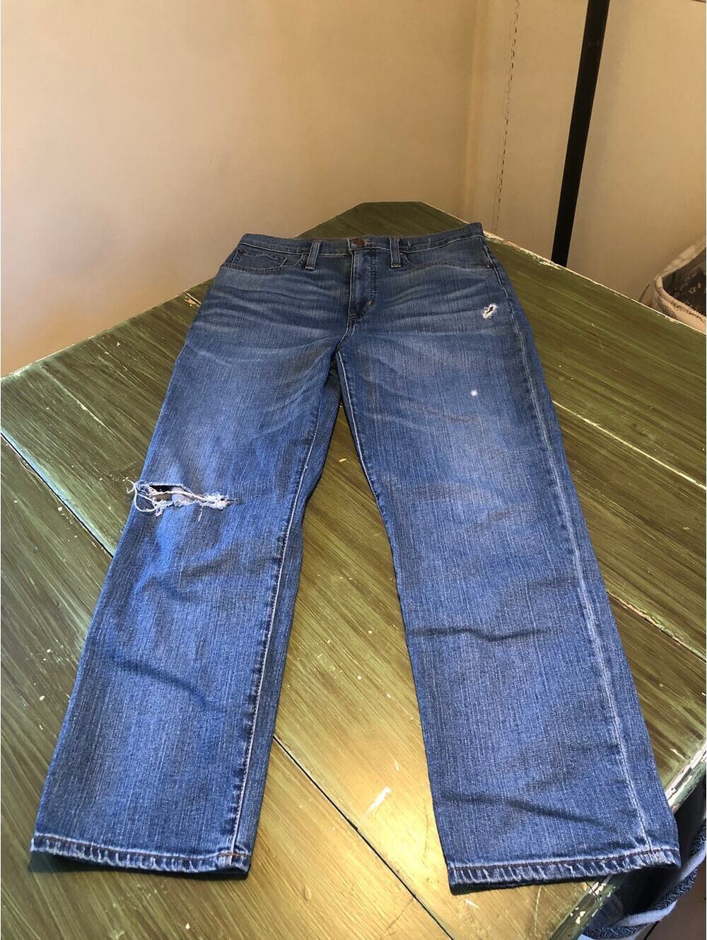 Madewell EUC Women's Classic Straight Leg Medium Wash Jeans Size 27